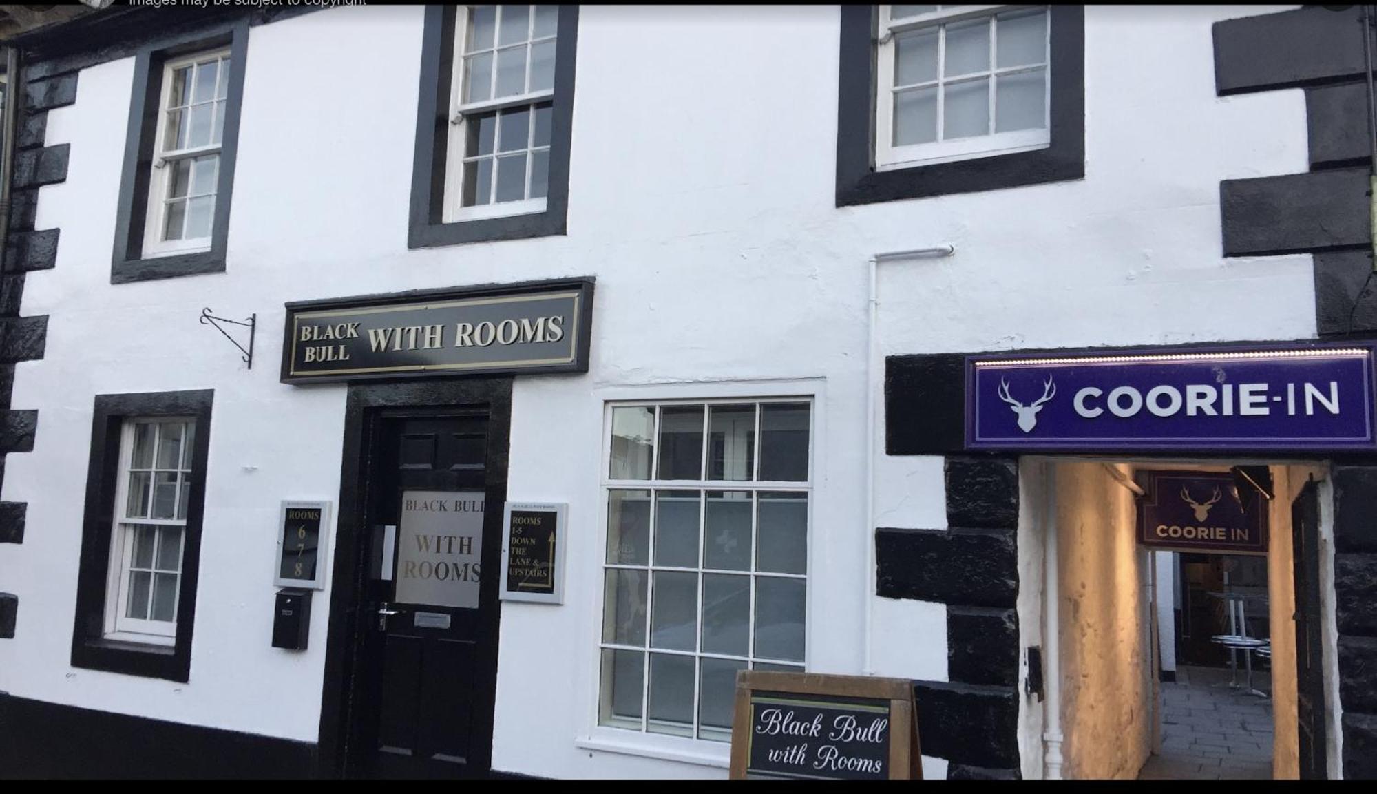 Black Bull With Rooms Upper Cumbernauld Buitenkant foto